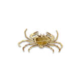 BROCHE CRABE OR - фото 2