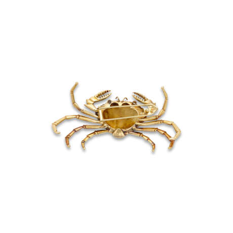 BROCHE CRABE OR - фото 2