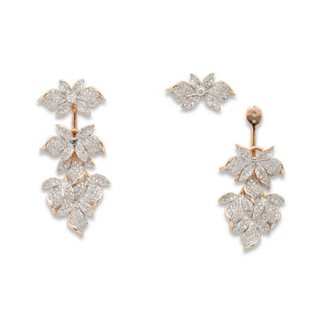 JEWELLERY TALENT OF TODAY - AIDA BERGSEN BOUCLES D'OREILLES TRANSFORMABLES 'HEDERA' DIAMANTS - photo 2