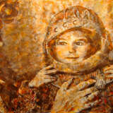 TERESHKOVA'S DAUGHTER. STAR CHILD Canvas Acrylic paint Postmodern 2013 - photo 1