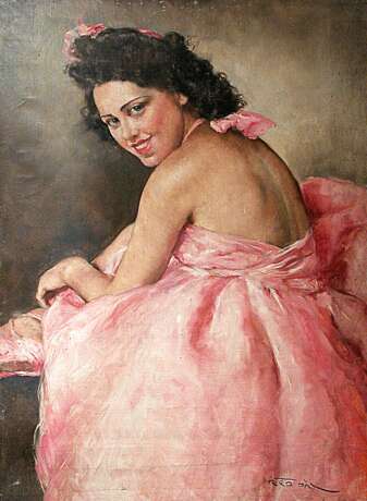 “Portrait of a ballerina Pal Fred. 1920-30-e” - photo 1