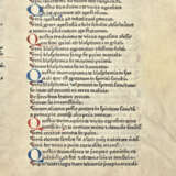 THOMAS AQUINAS (Saint, c. 1225-1274). Summa theologica, secunda pars, secundus liber. Mainz: Peter Schoeffer, 6 March 1467. - photo 3