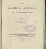 RIEMANN, Georg Friedrich Bernhard (1826-1866) - Foto 4