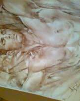 Paper, dry, Modern art, figure torso, Russia, 2022 Paper, dry, Modern art, figure torso, Russia, 2022