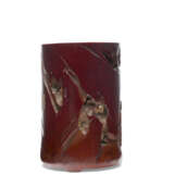 A CARVED BAMBOO 'GO PLAYERS' BRUSHPOT - photo 7