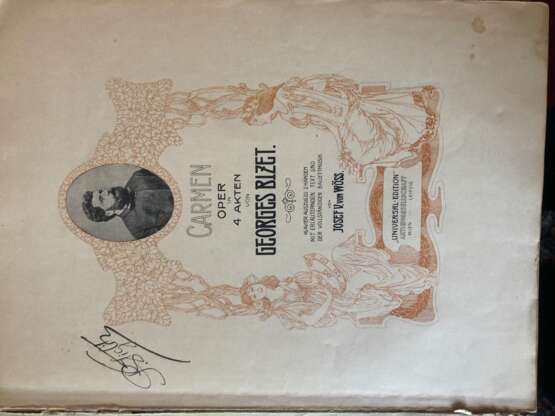 Georges Bizet (1838 - 1875), Papier - Foto 1