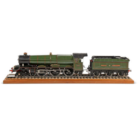 A 31⁄2 INCH GAUGE BRASS AND STEEL MODEL OF THE GREAT WESTERN RAILWAY 4-6-0 KING CLASS LOCOMOTIVE AND TENDER NO. 6000 'KING GEORGE V' - фото 3