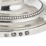 A PAIR OF GEORGE III SILVER SAUCE TUREENS AND COVERS - Foto 5