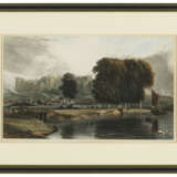 A SET OF TWELVE HAND-COLOURED LITHOGRAPHS OF THE VICINITY OF WINDSOR - photo 4