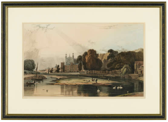 A SET OF TWELVE HAND-COLOURED LITHOGRAPHS OF THE VICINITY OF WINDSOR - фото 9