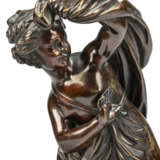 A PAIR OF FRENCH PATINATED-BRONZE FIGURES OF CUPID AND PYSCHE - Foto 5