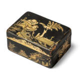 TWO JAPANESE LACQUER INCENSE BOXES (KOGO) AND A FOUR-CASE LACQUER INRO - photo 5