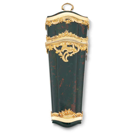 A GEORGE III GOLD-MOUNTED HARDSTONE NECESSAIRE - фото 1