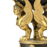 A NEAR PAIR OF EMPIRE ORMOLU AND PATINATED BRONZE PERFUME-BURNERS AND COVERS - фото 4