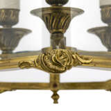 A LACQUERED BRASS HALL LANTERN - фото 3