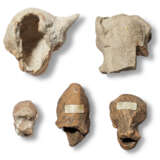 FIVE GREEK TERRACOTTA HEADS - фото 2