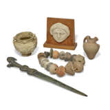A LURISTAN BRONZE DAGGER AND A GROUP OF FOUR ROMAN ANTIQUITIES - photo 1