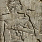 AN EGYPTIAN LIMESTONE RELIEF - photo 9
