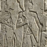 AN EGYPTIAN LIMESTONE RELIEF - фото 12