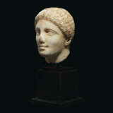 A GREEK MARBLE HEAD OF A YOUTH - photo 4