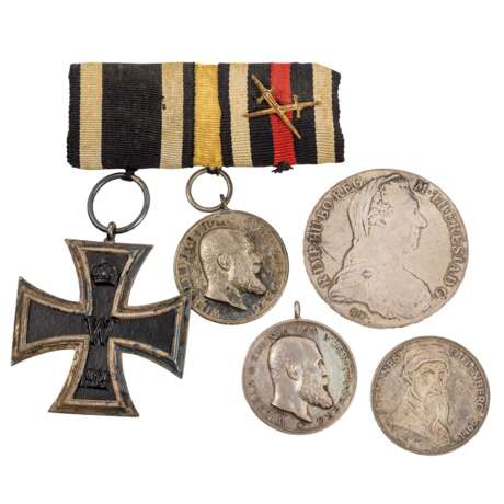Medaillen, Auszeichnungen, Münzen, darunter Württemberg - photo 1