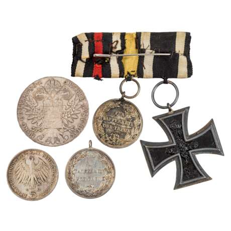 Medaillen, Auszeichnungen, Münzen, darunter Württemberg - photo 2