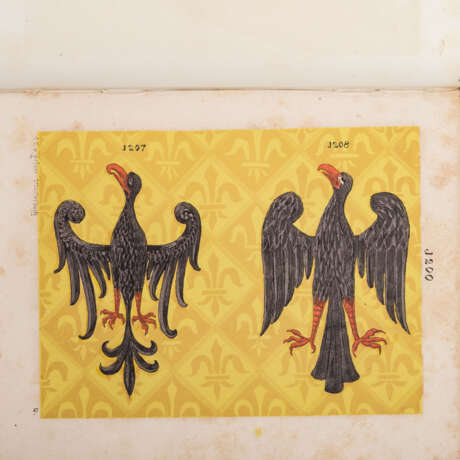 Otto Titan von Hefner (Hrsg), "Heraldisches Original-Musterbuch - Foto 2