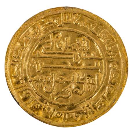 Islam im Mittelalter - Dinar, ss, gebogen, - photo 2