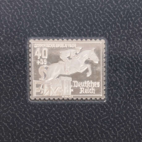 Sammlung 50 x Briefmarken /SILBER Franklin Mint - Foto 6