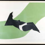 Reclining figure on green wave - photo 1