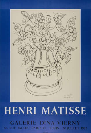 Paar Ausstellungsplakate, 'Henri Matisse - Galerie Dina Vierny' und 'Atelier Mourlot - Les Grands Ma - фото 3