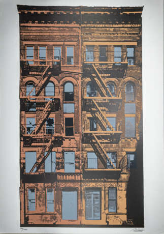 Häuserfassade in New York - Foto 1