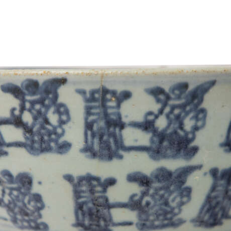 Zwei große unterglasurblaue Rundschalen.TEK SING/CHINA, 1820er Jahre. - photo 8