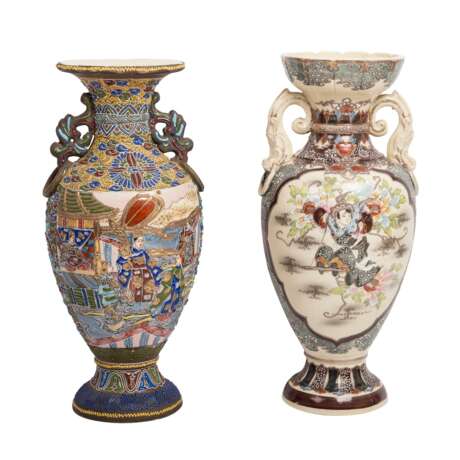 2 Vasen. CHINA, 1. Hälfte 20. Jh., - photo 6