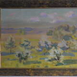 „der Autor Stanislaw Alexejewitsch Khokhlov (Künstler der sechziger)“ Karton Tempera Impressionismus Landschaftsmalerei 2007 - Foto 1