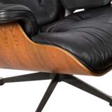 RAY & CHARLES EAMES "Lounge Chair mit Ottomane" - Foto 3