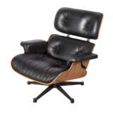 RAY & CHARLES EAMES "Lounge Chair mit Ottomane" - Foto 5