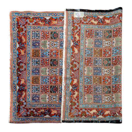 Orientteppich mit Seide. MOUD/IRAN, 20. Jh., 294x201 cm. - фото 2
