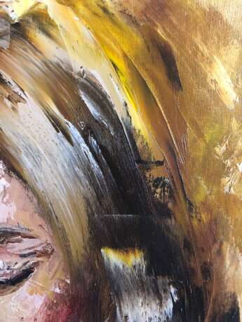 Sun Bunny oil on canvas (diptych) contemproary art Портрет Европа 2022 г. - фото 3