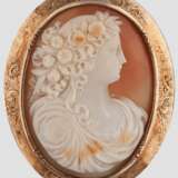 “Brooch Cameo.Gold 56 samples” - photo 1