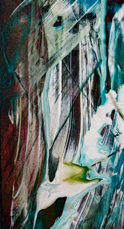 Fearless flight acrylic on canvas Акриловые краски Абстракционизм contemporary abstract Италия 2022 г. - фото 6