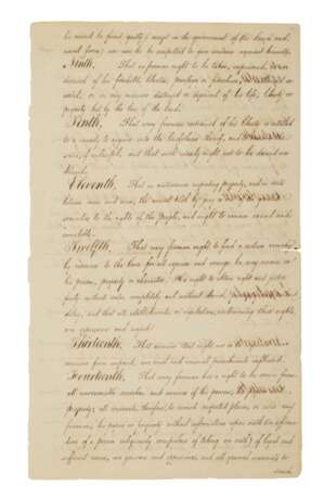The United States Constitution and the Bill of Rights | An official record of Virginia's ratification, containing the nucleus of the Bill of Rights - photo 7
