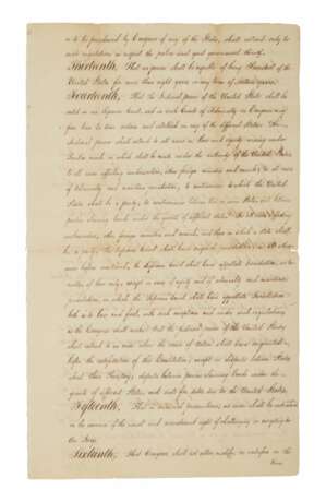 The United States Constitution and the Bill of Rights | An official record of Virginia's ratification, containing the nucleus of the Bill of Rights - photo 11