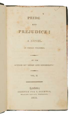 [Austen, Jane] | An important association copy of Austen's most beloved novel - фото 2