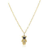 QEELIN COLOURED SAPPHIRE AND DIAMOND PENDENT NECKLACE - Foto 1