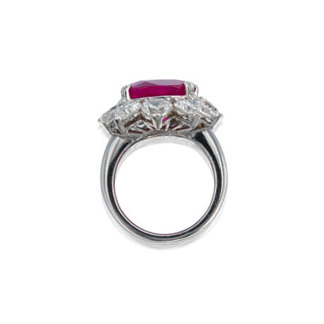 RUBY AND DIAMOND RING - photo 2