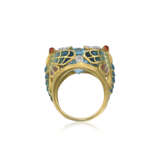 MASRIERA 'LAKE DRAGONFLIES' MULTI-GEM RING - photo 2