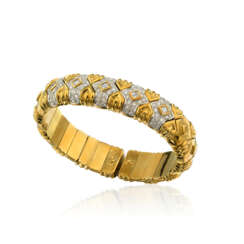 DIAMOND AND GOLD CUFF