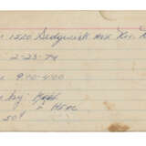 HANDWRITTEN INVITATION TO A REC ROOM PARTY AT 1520 SEDGWICK AVENUE - photo 1