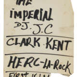 THE IMPERIAL DJ JC, CLARK KENT, AND HERC-LA-ROCK EARLY HIP HOP FLYER - Foto 1